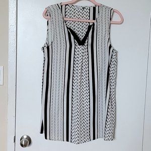 ONLY black and white Tunic EU 40